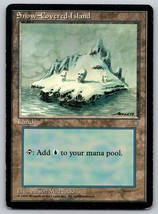MTG Snow Covered Island  Ice Age Magic Card - £3.03 GBP