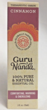 GuruNanda Cinnamon Pure Essential Oil Blend Natural Aromatherapy .5 Oz.  15ml - £15.62 GBP