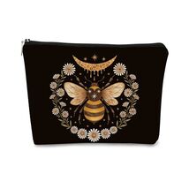 Vintage Tarot Daisy Queen Bee Makeup Bag Floral Cosmetic Bag - $65.83 MXN Vintage Tarot Daisy Queen Bee Makeup Bag Floral Cosmetic Bag - $65.83 MXN