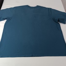 Carhartt K84 984 Original Fit Men's Green Short Sleeve Henley T-Shirt Size 4XL image 2