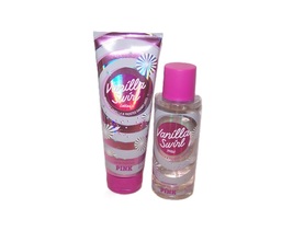 Victoria's Secret Pink Vanilla Swirl 2 Piece Set - Body Lotion & Mist - $30.99