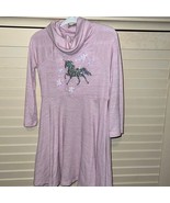 Sonoma size 4 sequin unicorn dress - $149.26 MXN