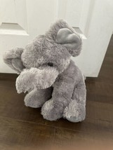 Aurora Elephant Gray Plush Stuffed Animal Toy 13 Inch  - £8.21 GBP