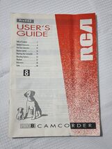 1994 RCA Pro846 Camcorder User Guide - Excellent Condition - No Marks - $4.40 CAD