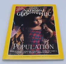 National Geographic Magazine W/Map - Population - No 4 - October 1998 - £5.69 GBP