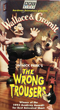 Wallace &amp; Gromit-The Wrong Trousers (Vhs 1995)TESTED-RARE VINTAGE-SHIPS N 24HRS - £5.20 GBP