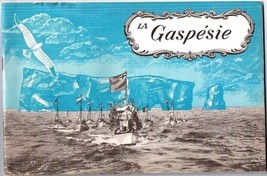 Vintage La Gaspesie Quebec Canada Tourist Guide Brochure 1950s-60s - $6.92