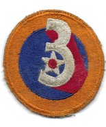 Vintage World War II US ARMY 3rd AIR FORCE Uniform PATCH No Glow WW2 2 U... - £11.08 GBP