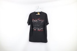 Vintage Y2K 2007 Mens Medium Faded Spell Out Pink Floyd The Wall Band T-Shirt - £27.39 GBP