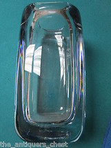 Strombergshyttan Sweeden Hand Blown Glass Vase 9 1/4&quot; - £175.16 GBP