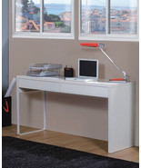 Artic White Desk With Drawers - £166.60 GBP