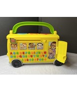 Cocomelon Musical Learning Bus, Number and Letter Yellow School Bus Tested - $11.75