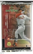 1 new baseball PACK - 1999 UPPER DECK MVP game used jersey souvenirs aut... - £0.76 GBP