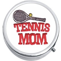 Tennis Mom Medicine Vitamin Compact Pill Box - $9.78