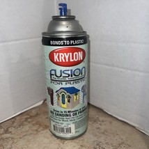 Krylon Fusion Spray Paint KHAKI SATIN plastic Metal Wood 12 oz NEW Disco... - $39.59
