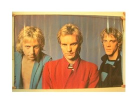 The Police Poster Band Members Vintage Shot Sting - $665.26 MXN