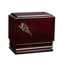 Italian Wooden Cremation Ashes Urn for Adult Unique Memorial Personalised URN (C - £128.17 GBP+