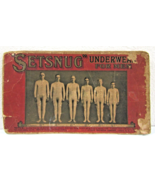 Antique 1909 SETSNUG Underwear for Men Advertising Sign - $3,279.36 MXN