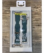 HeyDay Apple Double Wrap Corduroy Watch Band 38/40mm Teal Green Blue Oce... - $17.81 CAD