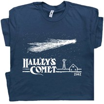 Halley&#39;s Comet T Shirt Funny Geek Shirts Graphic Science Shirts UFO T Sh... - £15.21 GBP