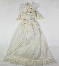 Pillowcase Doll Handmade Lace Bonnet Vintage Rag Doll Country Cottage - £11.19 GBP