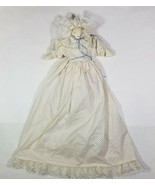 Pillowcase Doll Handmade Lace Bonnet Vintage Rag Doll Country Cottage - £11.00 GBP