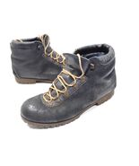 vtg DUNHAM&#39;S Tyroleans ITALY Womens Size 7.5 Mountaineering VIBRAM Hikin... - $26.99