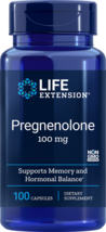 Pregnenolone Hormone Memory Mood Support 100 Capsule 100mg Life Extension - £15.52 GBP