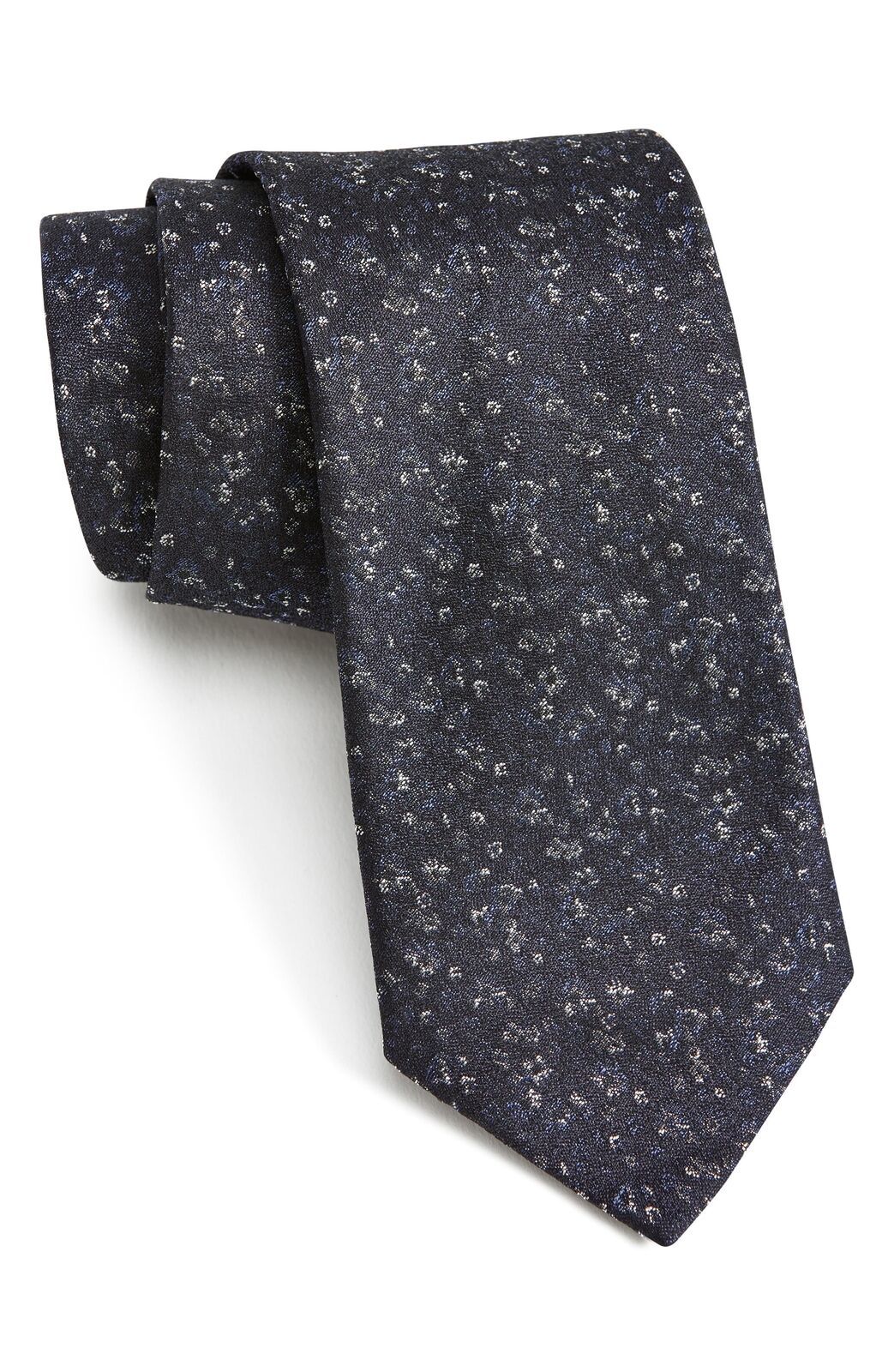 Primary image for John Varvatos Star USA Mens Floral Silk Tie,Blue,One Size