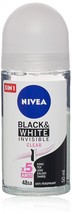 Nivea Invisible for Black &amp; White Clear Roll-On Anti-Perspirant Deodoran... - $24.99