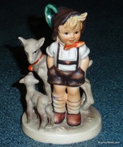 &quot;Little Goat Herder&quot; Goebel Hummel Figurine #200/I TMK4 Farm Boy With Baby Goats - £46.51 GBP