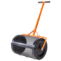 VEVOR Compost Spreader 24" Wide T-Shaped Handle 3-Height Adjustable Stee... - $67.90
