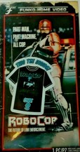 Nuovo Uomo Robo Cop Funko Home Video VHS Inscatolato Manica Corta Tee Es... - $12.99