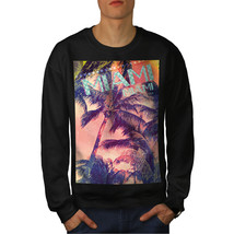 Wellcoda Miami Palm Beach Mens Sweatshirt, Surfer Sand Casual Pullover Jumper - £24.19 GBP+