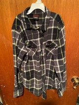 Pre Owned Tony Hawk Button Down Boy&#39;s Flannel XL *Nice Condition* oo1 - £7.07 GBP