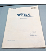 Sony Wega Trinitron TV Operating Instructions Manual 2002 4-086-340-22 - £5.74 GBP