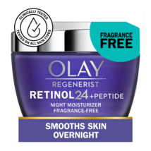 Olay Regenerist Retinol &amp; Peptide Night Face Moisturizer, Anti-Aging Cream for A - £53.37 GBP