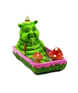 Caterpillar Smoking 3159 Backflow Cone &amp; Stick Incense Burner 5.5&quot; H  - $31.68