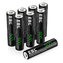 8Pcs 500Mah Aaa Rechargeable Batteries Nicd Battery For Garden Solar Ni-... - £13.42 GBP