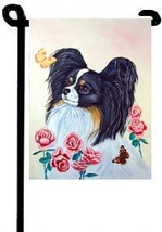 Papillon (With Yellow Butterfly) - 11"x15" 2-Sided Garden Banner - $18.00