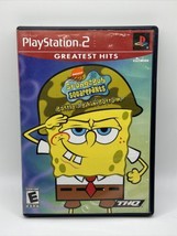 Spongebob Battle For Bikini Bottom PS2 Complete CIB Tested &amp; Working - £10.34 GBP