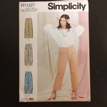 Simplicity R11327 Pattern Misses Pants 21 Pieces 3 Variations U5 16-24 UC - £7.75 GBP