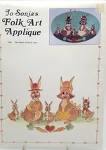 Bunny Rabbit Folk Art Embroidery Applique Hares of Hutch Lane Pattern 5106 - £6.30 GBP