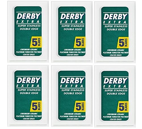 30 Derby Extra Double Edge Safety Razor Blades - $5.93