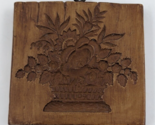 Basket with Flowers Springerle Cookie Mold Hand Made in Switzerland Swiss - $26.99