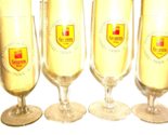 4 Caspary Brau +1978 Trier Pils &amp; Pilsner Multiples German Beer Glasses - $19.95