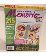 Snapshot Memories, 215 scrapbook ideas, Vol 3, No. 3, 2000 - $112.35 MXN