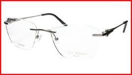 Paul Vosheront Eyeglasses Frame PV501 C02 Gold Plated Acetate Italy 52-1... - $229.08