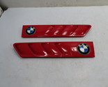 97 BMW Z3 E36 2.8L #1260 Grill Pair, Exterior Hood Gill Red 51138397505 ... - $79.19