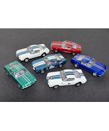 6 PACK of PONY's! 6pc 2023-25 AFX MEGA G+ HO Slot Car 1966 FORD MUSTANG FASTBACK - $4,402.40 MXN